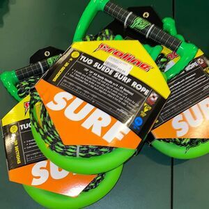 NEW!! Proline 25 Feet Tug Suede Rope Tube water Ski Rope $90